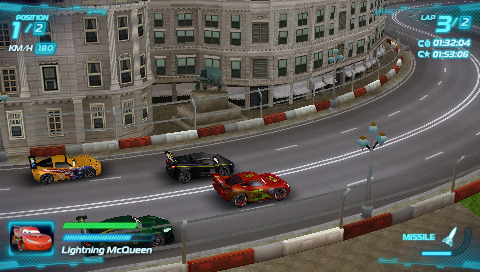 Cars 2 screenshot 3 for PSP